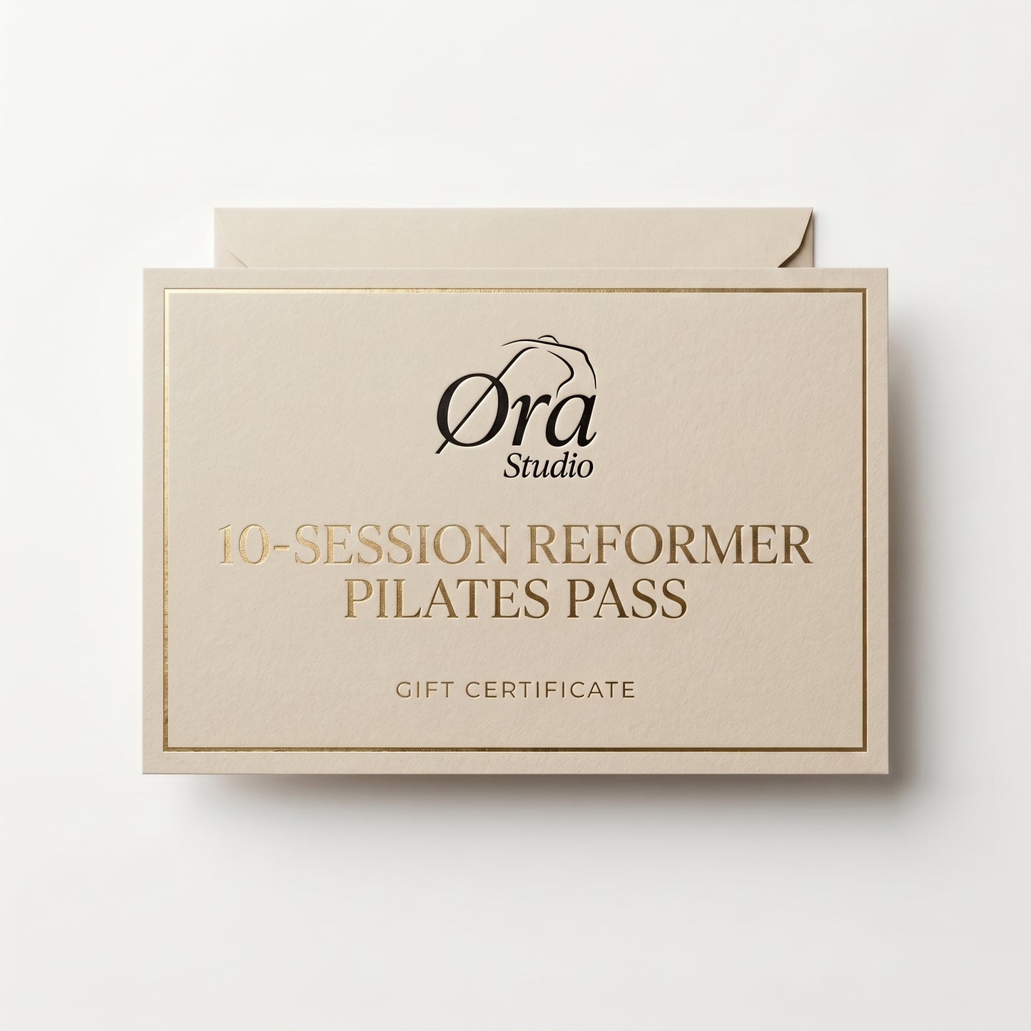 Ora Studio 10-Session Reformer Pilates Pass Geschenkgutschein